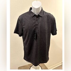 Alfani Dark Gray Polo Shirt